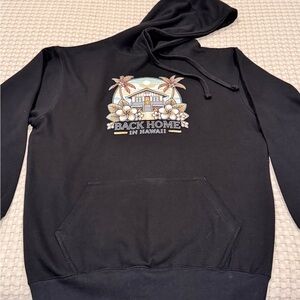 Brand new, never worn black hoodie with Hawaii graphic